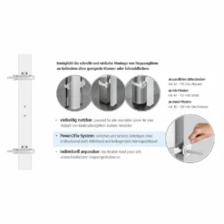 Reer Baby Stair Flex Geländerbefestigungsset Treppenschutzgitter Türgitter & Treppengitter Türen Schutz Befestigung Türschutzgitter -Barbie Store 654841ace1fadb2c3b50fbe21b50ec2d