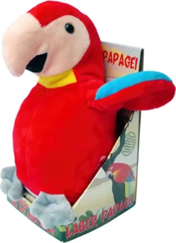 Kögler Labertier Papagei Paul Plappert Alles Nach Wackelkopf Plüschpapagei NEU -Barbie Store 658288b8c8f6174d9c0d5adb1ab11755