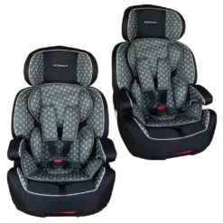 XL-518-Grau Auto Kindersitz / Sitzerhöhung (Schwarz/Grau) Für Kinder Von 9 - 36 Kg (Klasse I, II, III) Mit ISOFIX -Barbie Store 65d1f688b0dbca50176b057ac7b48097