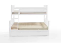 RELITA - Etagenbett 90/140 X 200 Cm Liegefläche Kick, Mit Bettschublade, Buche Massiv Weiß Lackiert 11 RELITA - Etagenbett 90/140 X 200 Cm Liegefläche Kick, Mit Bettschublade, Buche Massiv Weiß Lackiert -Barbie Store 66c85842d22d4c6aa7244b2d994fb049