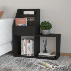 VidaXL Kinder-Bücherregal Schwarz 71x30x78,5 Cm Holzwerkstoff -Barbie Store 674465d10e8903822662b5e56e3bdcb7