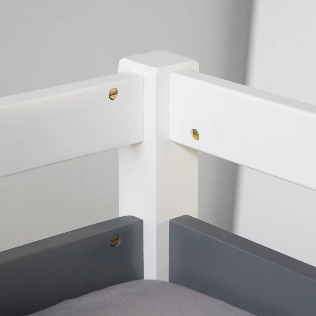 Homestyle4u 1880, Hochbett Kinderbett 90x200 Weiß Schreibtisch Funktionsbett Jugendbett 7 Homestyle4u 1880, Hochbett Kinderbett 90x200 Weiß Schreibtisch Funktionsbett Jugendbett – Bild 5