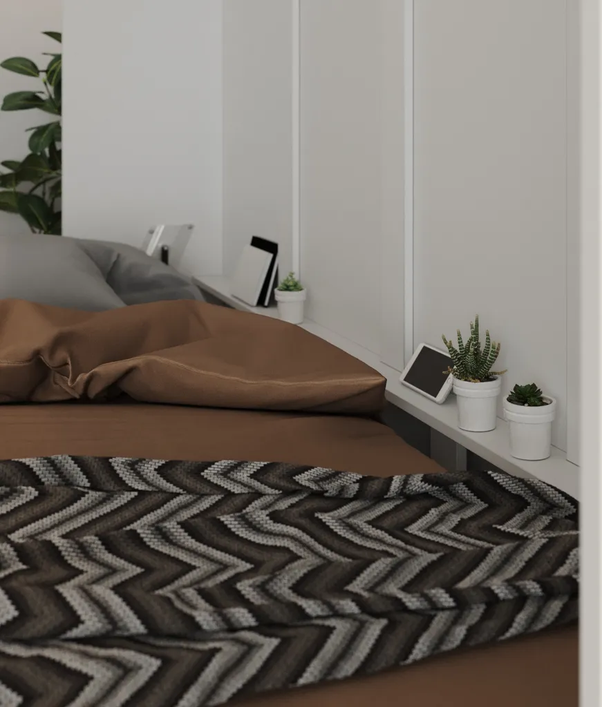 Schrankbett 140x200 Cm Horizontal Weiß Mit GASDRUCKFEDERN Platzsparendes Wandklappbett 9 Schrankbett 140x200 Cm Horizontal Weiß Mit GASDRUCKFEDERN Platzsparendes Wandklappbett – Bild 7