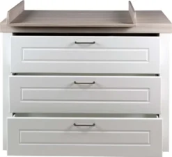 Roba Wickelkommode Mit Wickelansatz 'Felicia' Mit Soft-Close, 3 Schubladen, Wickelhöhe 90 Cm -Barbie Store 69931c94361206ab3ee5be436e181445