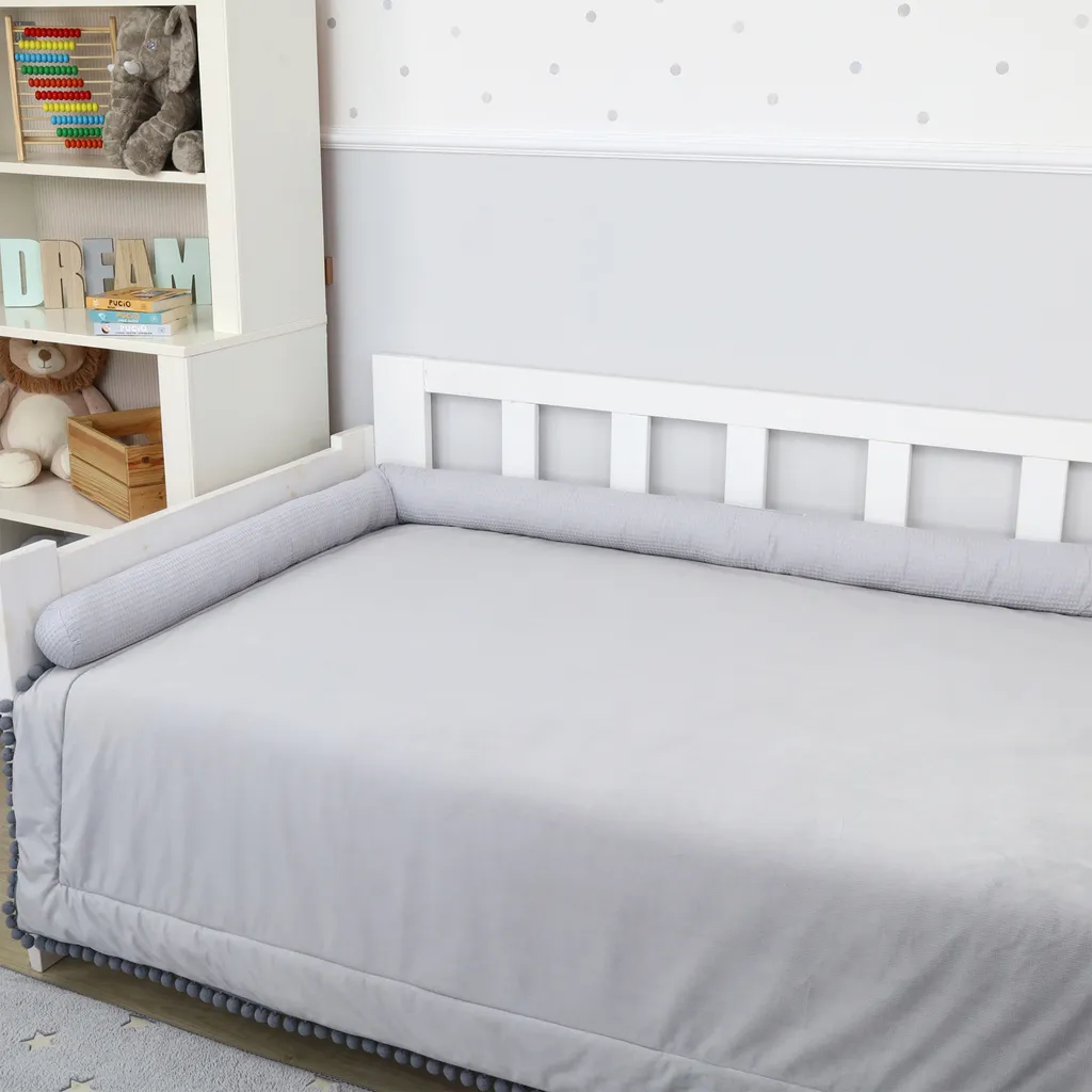 Seitenschläferkissen Bettschlange Body Pillow 300 Cm Baumwolle - Kopfkissen Lang Bettrolle Schlafkissen Nackenrolle Kissen Grau 5 Seitenschläferkissen Bettschlange Body Pillow 300 Cm Baumwolle - Kopfkissen Lang Bettrolle Schlafkissen Nackenrolle Kissen Grau – Bild 3