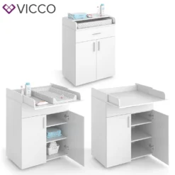 Vicco Wickeltisch Lena Weiß 75 X 100 X 50 Cm Holzwerkstoff -Barbie Store 6db3d367990bd0d9b07f0d3902766405