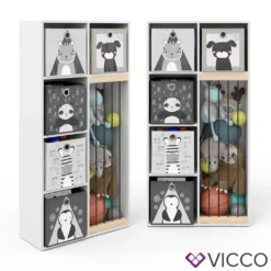 Vicco Kinderregal Marvin Weiß 143 X 72 X 29,1 Cm Holzwerkstoff -Barbie Store 6e5fe7062e527a33482891b5a1ebc67f