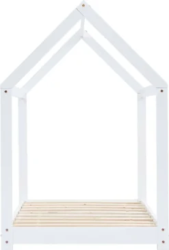 VidaXL Kinder-Bettgestell Weiß Massivholz Kiefer 70 X 140 Cm -Barbie Store 6fda8dd6beb4651346b5e891fdd88c2e
