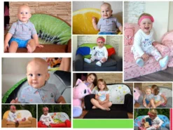 Kindersofa "MINI" Zum Aufklappen PIK Türkis W386 58 FORTISLINE -Barbie Store 701c740f4bfd0e0b43e1bad6b9d5e14e