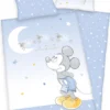 Herding "Mickey Mouse ( Disney )" Bettwäsche / Babybettwäsche / Kleinkinderbettwäsche, 100% Baumwolle ( Linon ), 40x60 Cm + 100x135 Cm -Barbie Store 742a66ff77181bc7486c244cd6edc2ce