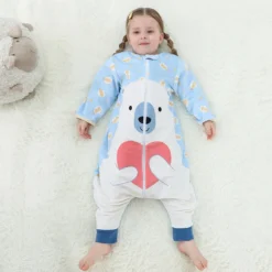 Topchances Baby Schlafsack Neugeboren Winter Leichter Langarm Kinderschlafsack Flanell Cartoon Schlafsack Mit Beinen Outdoor Camping Jungen Mädchen 1-7 Jahre Alt,Hellblau,L 15 Topchances Baby Schlafsack Neugeboren Winter Leichter Langarm Kinderschlafsack Flanell Cartoon Schlafsack Mit Beinen Outdoor Camping Jungen Mädchen 1-7 Jahre Alt,Hellblau,L -Barbie Store 7653b62be9c4e29da2aafebb2439c41f