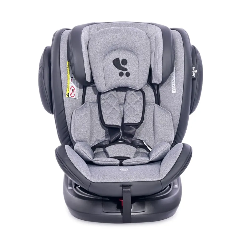 Lorelli Kindersitz Aviator SPS Isofix Gruppe 0+/1/2/3 (0 - 36 Kg) 0 - 12 Jahre Hellgrau 4 Lorelli Kindersitz Aviator SPS Isofix Gruppe 0+/1/2/3 (0 - 36 Kg) 0 - 12 Jahre Hellgrau – Bild 2