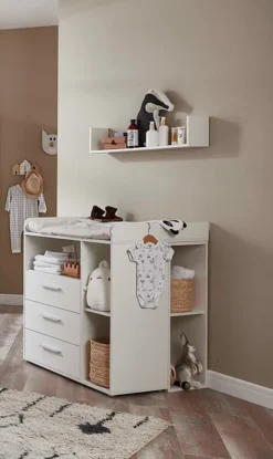 Babyzimmer Komplettset ALIYA 8 In Weiß Kinderzimmer In Verschiedenen Varianten -Barbie Store 770fe434ad1dd1f341caa7be71327c40