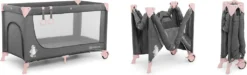 JOY-Reisebett 2in1 Von Kinderkraft Mit Zubehör Rosa -Barbie Store 779023f91b924de87a4fb1397a924de7