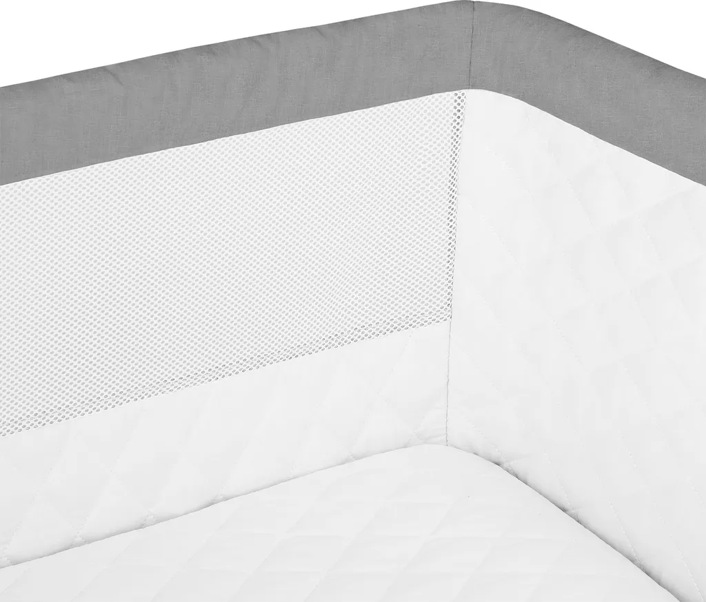 Lionelo Theo 2in1 Reisebett Beistellbett Kinderbett Ab Geburt Bis 9 Kg Grau 7 Lionelo Theo 2in1 Reisebett Beistellbett Kinderbett Ab Geburt Bis 9 Kg Grau – Bild 5