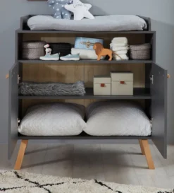 Trendteam Babyzimmer 3-teilige Kombination Mats Grau Melamin -Barbie Store 7aecdce3372565aa8bd67085bc0c9b30