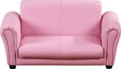 HOMCOM Kindersessel Mit Fußhocker, Kindercouch Mit Hocker, Kindersofa, Sofa Sessel, Rosa -Barbie Store 7c02d4fcd6ac04e295c3cdca7ae755dc