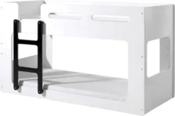 Vipack - Luca Halbhohes Bett 90 X 200 Cm Liegefläche, Weiß -Barbie Store 7cff6c5369b2d740b9ebd5582aad0374