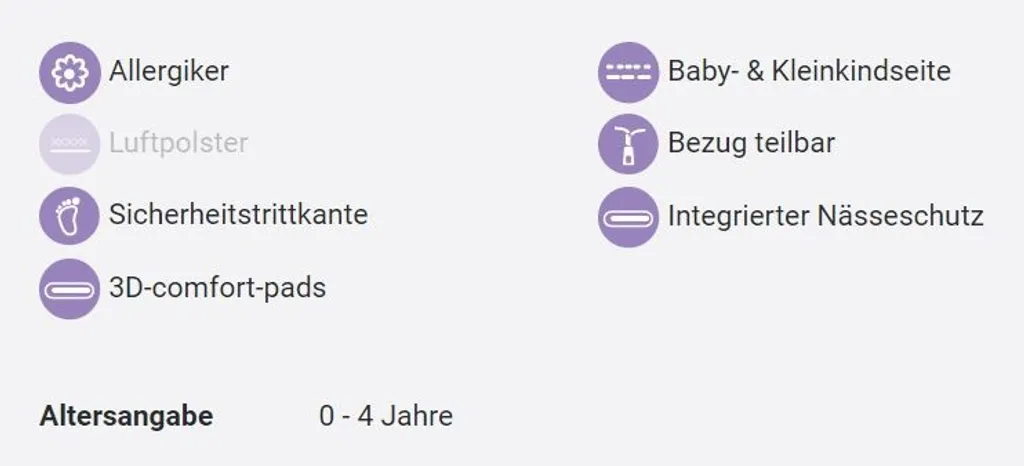 Träumeland Matratze TRAUMPLANET 70 X 140 Cm 17 Träumeland Matratze TRAUMPLANET 70 X 140 Cm – Bild 15