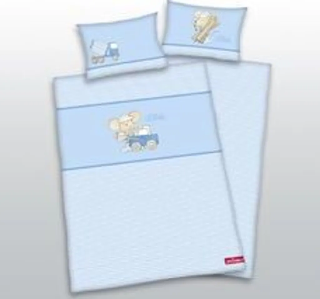 Herding Baby Bettwäsche Lillebi Blau 100 X 135 Cm 40 X 60 Cm 3 Herding Baby Bettwäsche Lillebi Blau 100 X 135 Cm 40 X 60 Cm