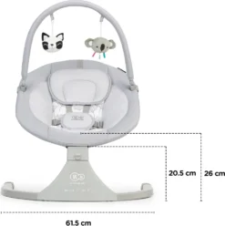 Kinderkraft Baby Rocker LULI Gray 26 Kinderkraft Baby Rocker LULI Gray -Barbie Store 7e834e931f975a0ed904c2e4c7c2465c