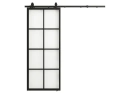 Schiebetür - 205 X 83 Cm - Aluminium & Sicherheitsglas - WILDEN -Barbie Store 7e84e99111cf31f1bc364ca3fbd133c6