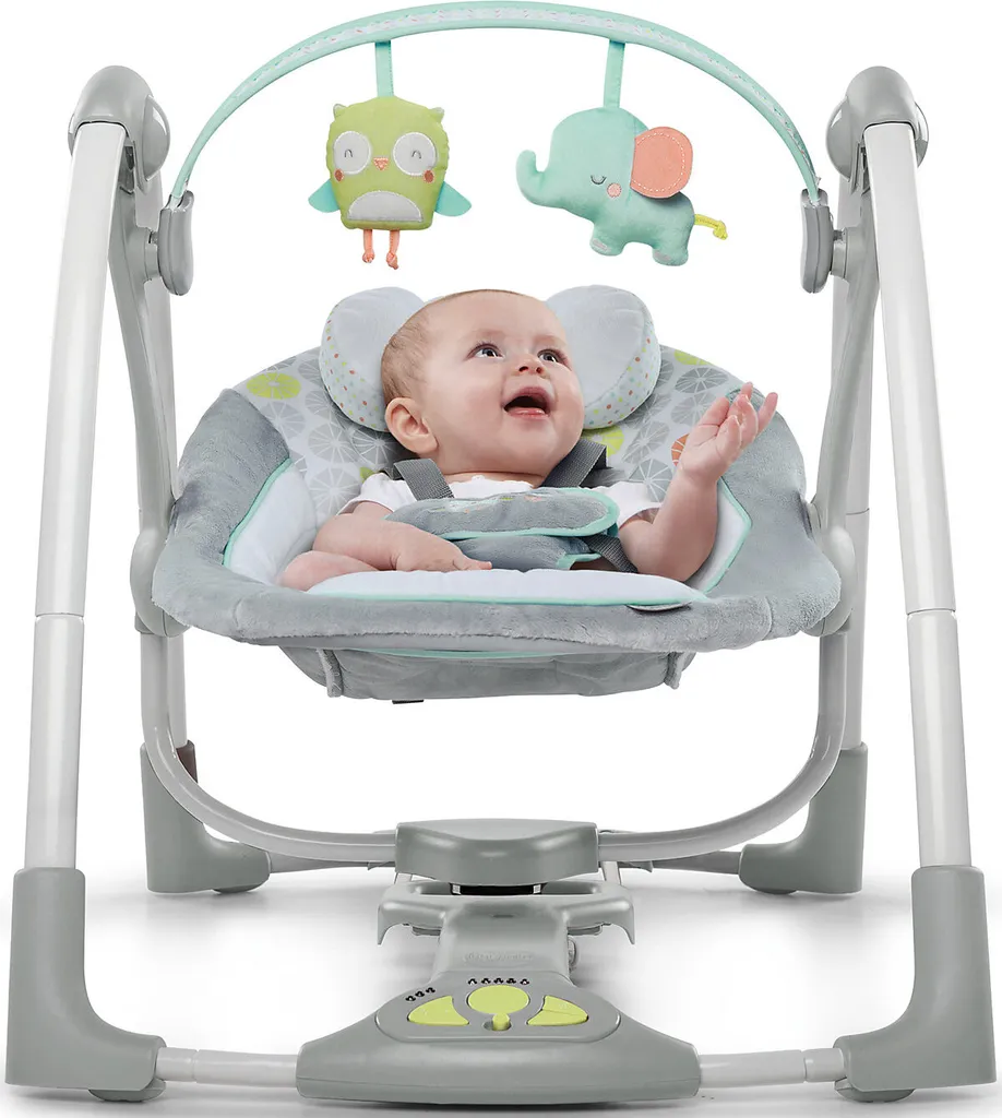 Ingenuity Swing ’n Go Portable Swing™ – Hugs & Hoots™ Schaukel; 10247 11 Ingenuity Swing ’n Go Portable Swing™ – Hugs & Hoots™ Schaukel; 10247 – Bild 9