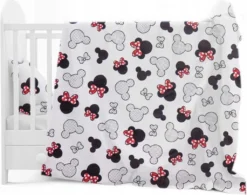 Kinderbettwäsche Baby Bettwäsche 100x135 + 60x40 Minnie Maus Babymam -Barbie Store 808ffb1f6d491c9fe7f156a344a5006a