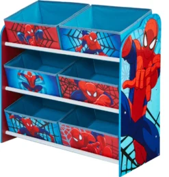 Worlds Appart Spider-Man - Regal Zur Spielzeugaufbewahrung Mit Sechs Kisten Für Kinder, 471SDR 17 Worlds Appart Spider-Man - Regal Zur Spielzeugaufbewahrung Mit Sechs Kisten Für Kinder, 471SDR -Barbie Store 80c016f15510ebd0fe09775f54f1716e