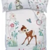 Disney Bambi Baby-Bettwäsche 100 X 135 Cm, 100% Baumwolle