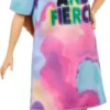 Barbie Fashionistas Puppe Im Tie Dye Kleid, Anziehpuppe, Modepuppe