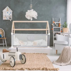 Wolketon Bettgitter Verwendung Mit Boxspringbett Bettschutzgitter Kinderbettgitter Babybettgitter Gitter Kinderbet Klappbar Tragbar Faltbar 200x 80cm -Barbie Store 84427941b9ecf93729b49b7393c9f510