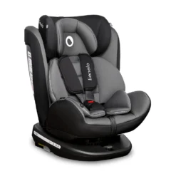 Lionelo Bastiaan Kindersitz 0-36 Kg ISOFIX 360° Autokindersitze Kinderautositze Gray-Schwarz -Barbie Store 85e27e5d40ebf42a0da5593727365f42