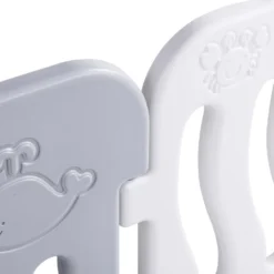 Baby Vivo Laufgitter Aus Kunststoff 12 Elemente Mit Tür In Grau / Weiß - Milo 15 Baby Vivo Laufgitter Aus Kunststoff 12 Elemente Mit Tür In Grau / Weiß - Milo -Barbie Store 880ec040366d9b177aeb493a536f8d6d