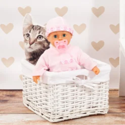 Bayer Design Babypuppe First Words Rosa 38 Cm -Barbie Store 892adf90fe04b6b1298762a66c29f77c