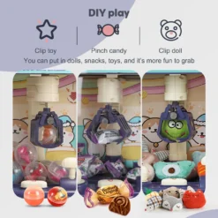 Kimbosmart Mini Puppenmaschine Klauenmaschine Grabber Klauen Maschine Mit Musik Licht DIY Spielzeug Kinder -Barbie Store 8c0c6ad98812a6c6b68b9164c8b614c7