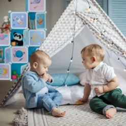 Relaxdays Kinder Steckregal Mit 15 Fächern -Barbie Store 90efbbad29cd75bf1060fd53f278f239