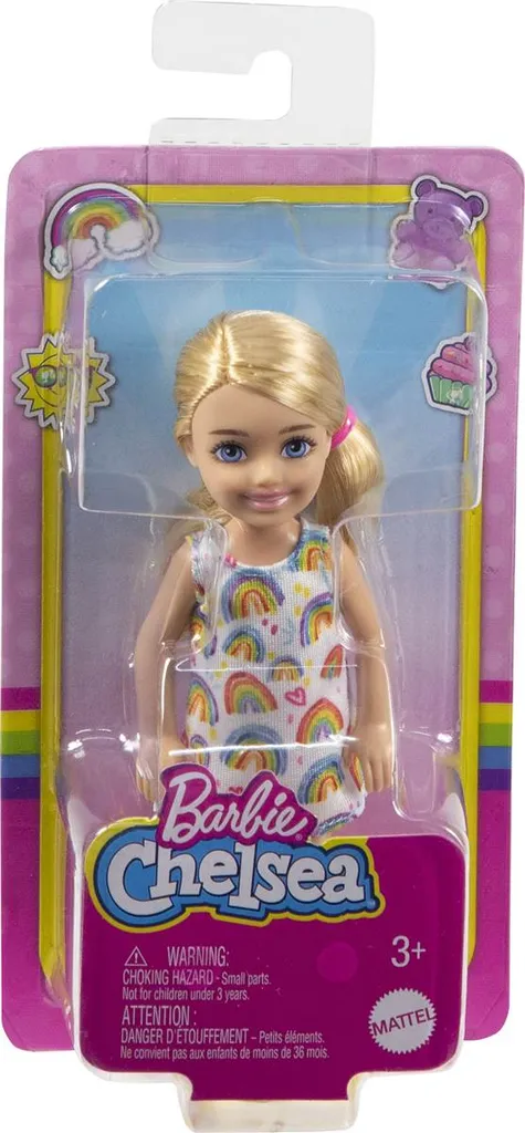 Mattel - Barbie Chelsea-Puppe In Regenbogenkleid 3 Mattel - Barbie Chelsea-Puppe In Regenbogenkleid