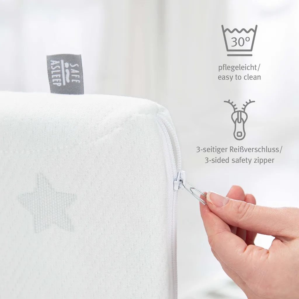 Roba Laufgittermatratze Safe Asleep® 'Air' Für 6eck Laufgitter, 114x99cm, Für Art. 0232, 202032, 202500 6 Roba Laufgittermatratze Safe Asleep® 'Air' Für 6eck Laufgitter, 114x99cm, Für Art. 0232, 202032, 202500 – Bild 4