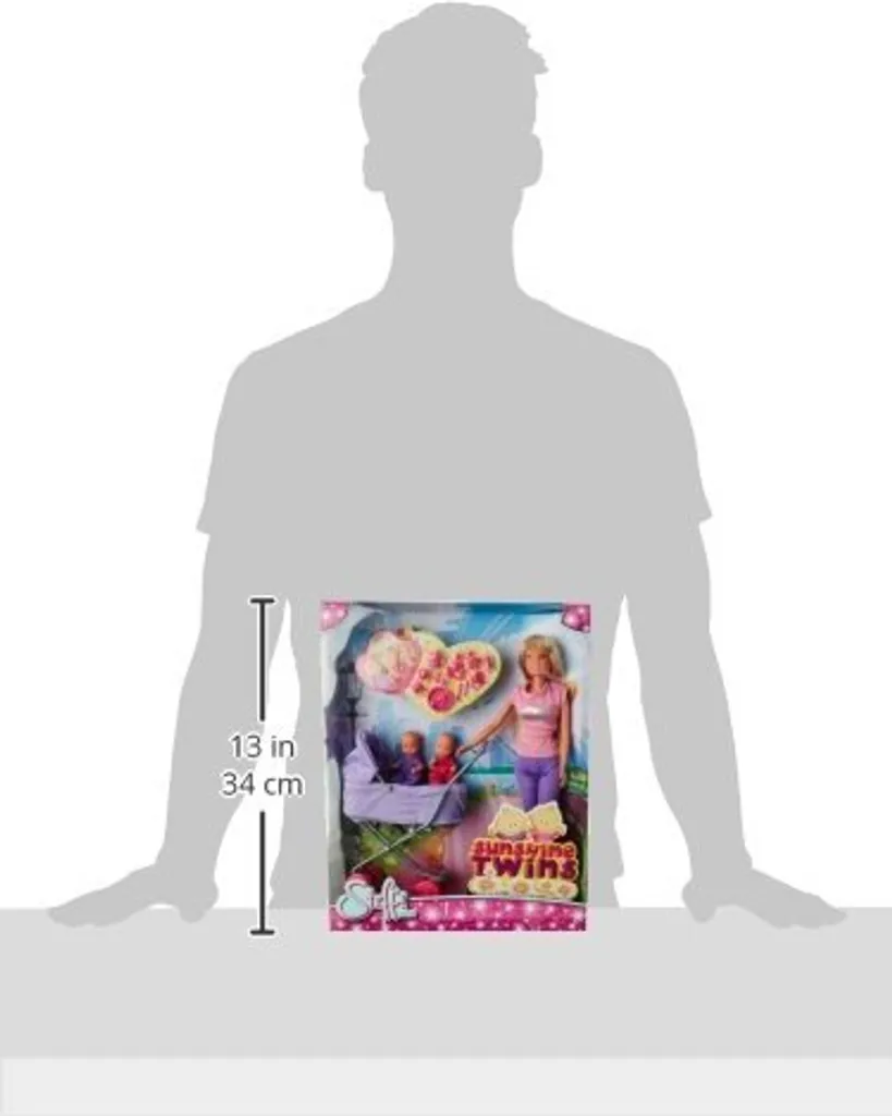 SIMBA TOYs Simba 105738060, Mehrfarben, Weiblich, Mädchen, 3 Jahr(e), Sichtverpackung, Babytrage, Puppenkleid, Schuhe 7 SIMBA TOYs Simba 105738060, Mehrfarben, Weiblich, Mädchen, 3 Jahr(e), Sichtverpackung, Babytrage, Puppenkleid, Schuhe – Bild 5