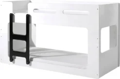 Vipack - Luca Halbhohes Bett 90 X 200 Cm Liegefläche, Weiß -Barbie Store 93335b07cd2ed6dbdd98579b15a2e8d3