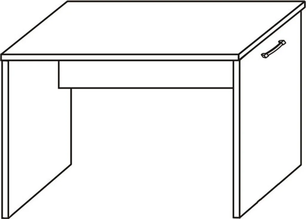 Hochbett Kombination Funky IV Mit Schreibtisch Und Kommode 90x200cm Weiß - Dunkelgrau 7 Hochbett Kombination Funky IV Mit Schreibtisch Und Kommode 90x200cm Weiß - Dunkelgrau – Bild 5