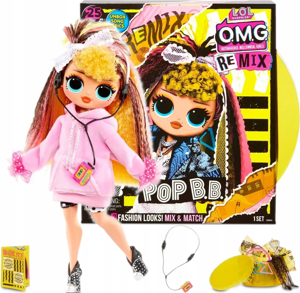 MGA Entertainment 567257E7C L.O.L. Surprise OMG New Theme Series- Doll 3- 80´s B.B. 19 MGA Entertainment 567257E7C L.O.L. Surprise OMG New Theme Series- Doll 3- 80´s B.B. – Bild 17