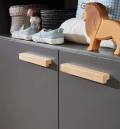 Trendteam Babyzimmer 3-teilige Kombination Mats Grau Melamin -Barbie Store 980096723f2455f6a7aa102cf5410922