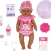 Zapf Creation BABY Born Magic Girl Brown Eyes 43 Cm -Barbie Store 9941bb65745b00eb8bd855f3c5cb2ae2
