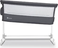 Lionelo Theo 2in1 Reisebett Beistellbett Kinderbett Ab Geburt Bis 9kg Dunkelgrau -Barbie Store 9b68901cffd420cf59745bb4b8dd97ef