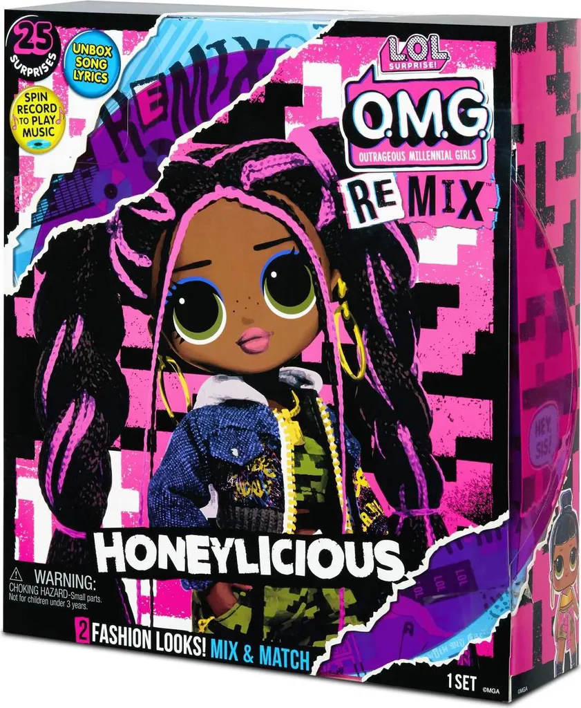 MGA Entertainment 567264E7C L.O.L. Surprise OMG New Theme Series- AA Doll- Honeylicious 21 MGA Entertainment 567264E7C L.O.L. Surprise OMG New Theme Series- AA Doll- Honeylicious – Bild 19