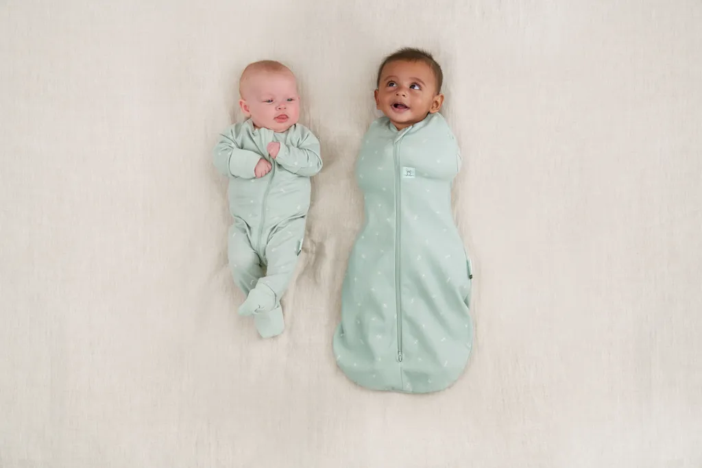 ErgoPouch Pucksack Baby 4 Jahreszeiten Für 0-3 Monate - Sage - TOG 1.0 - Babyschlafsack, Schlafsack 5 ErgoPouch Pucksack Baby 4 Jahreszeiten Für 0-3 Monate - Sage - TOG 1.0 - Babyschlafsack, Schlafsack – Bild 3