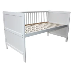 Kinderbett 3in1 Kinderbett / Beistellbett / Juniorbett 140x70cm Weiß -Barbie Store 9d0995e801df65a70f4346881a3c522e