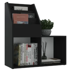 VidaXL Kinder-Bücherregal Schwarz 71x30x78,5 Cm Holzwerkstoff -Barbie Store 9e0c0c5d7f3063dbb8fc2b87c46fb3b7